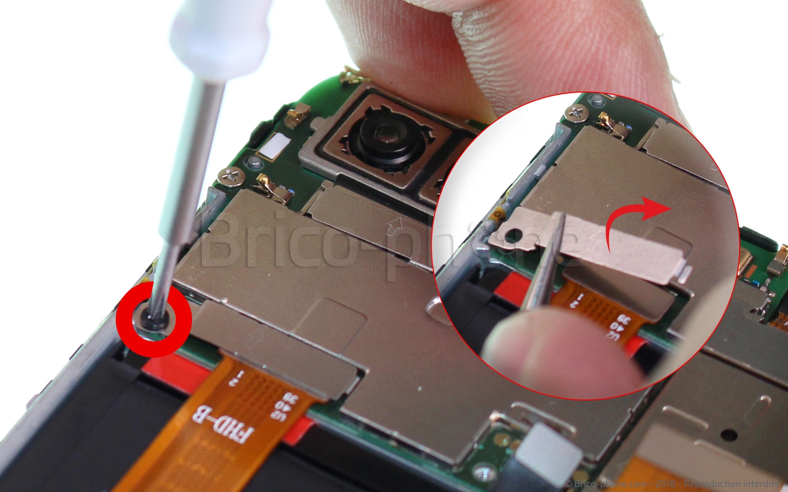 Changement de batterie sur Honor View 10 photo 2