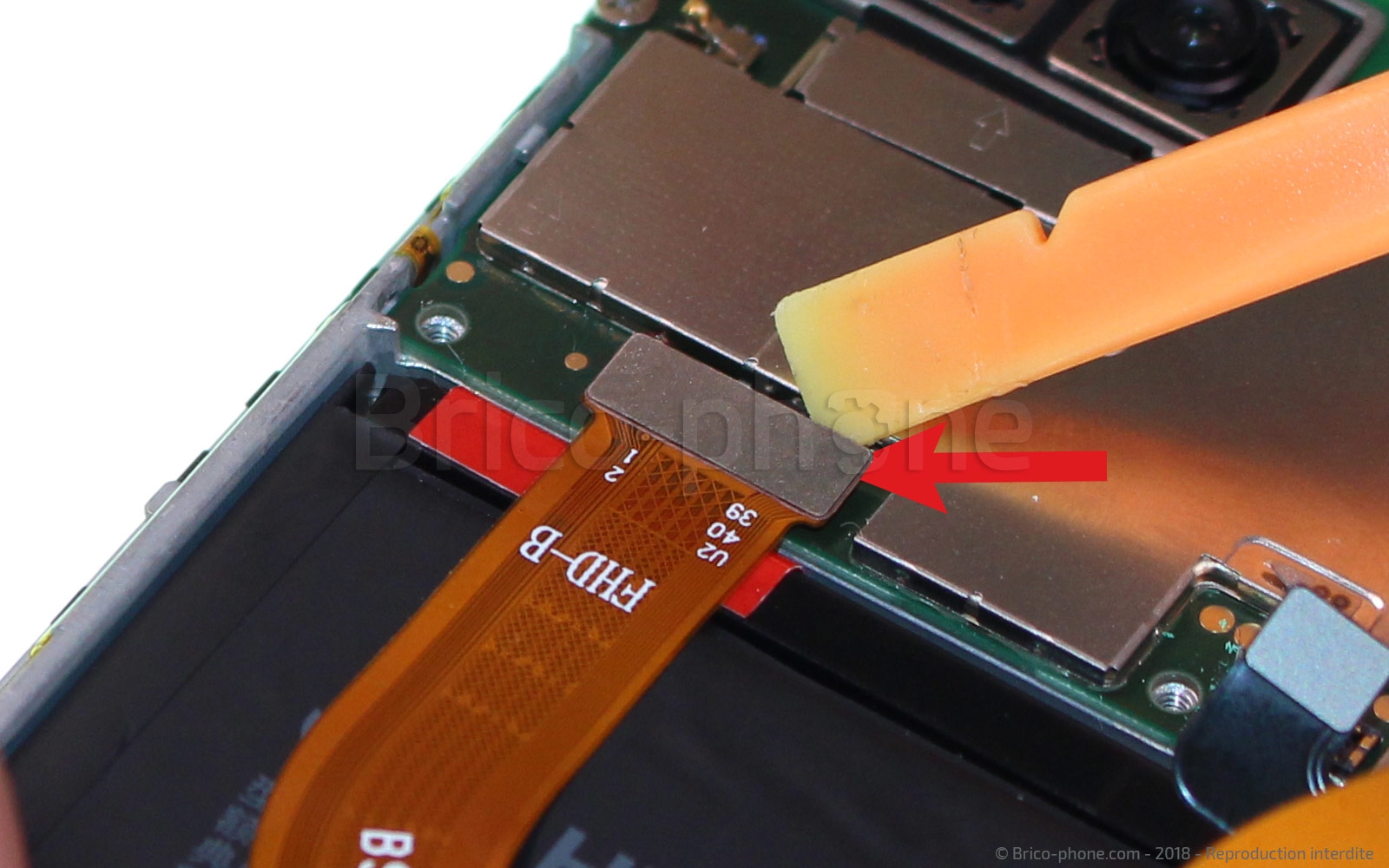 Changement de batterie sur Honor View 10 photo 3