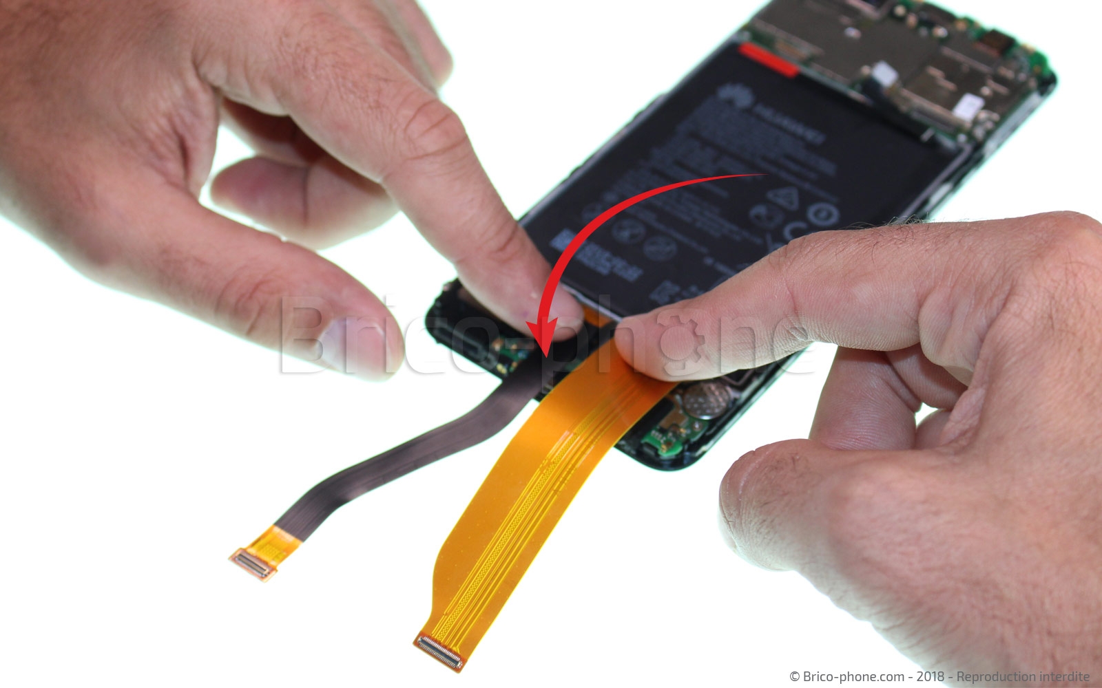 Changement de batterie sur Honor View 10 photo 4