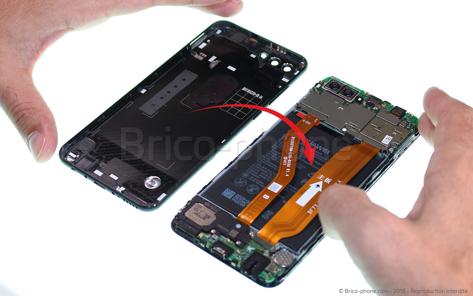 Changement de caméra avant sur Honor View 10 photo 4
