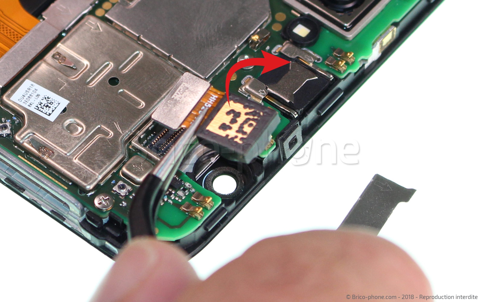 Changement de caméra avant sur Honor View 10 photo 2