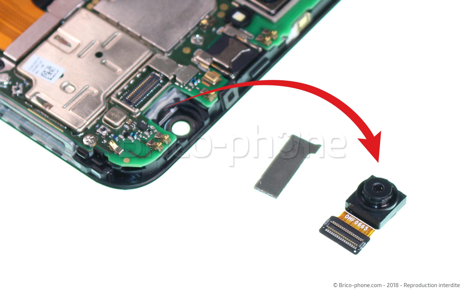 Changement de caméra avant sur Honor View 10 photo 3