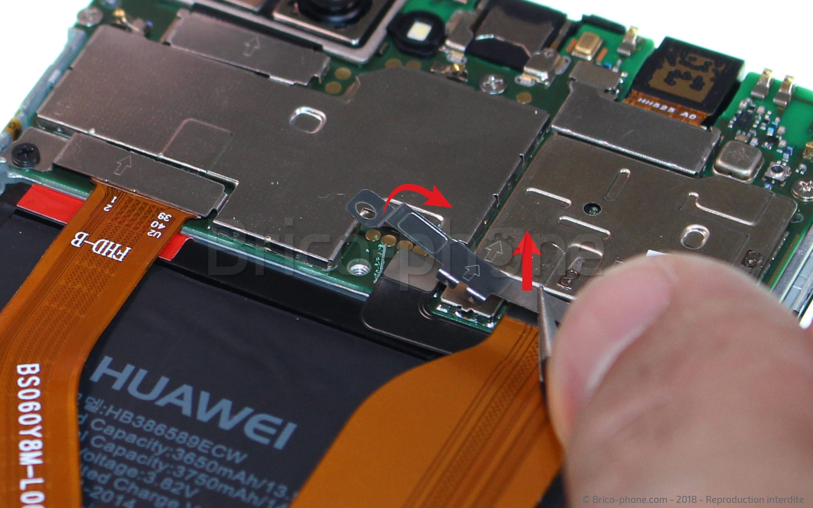 Démontage complet sur Honor View 10 photo 2