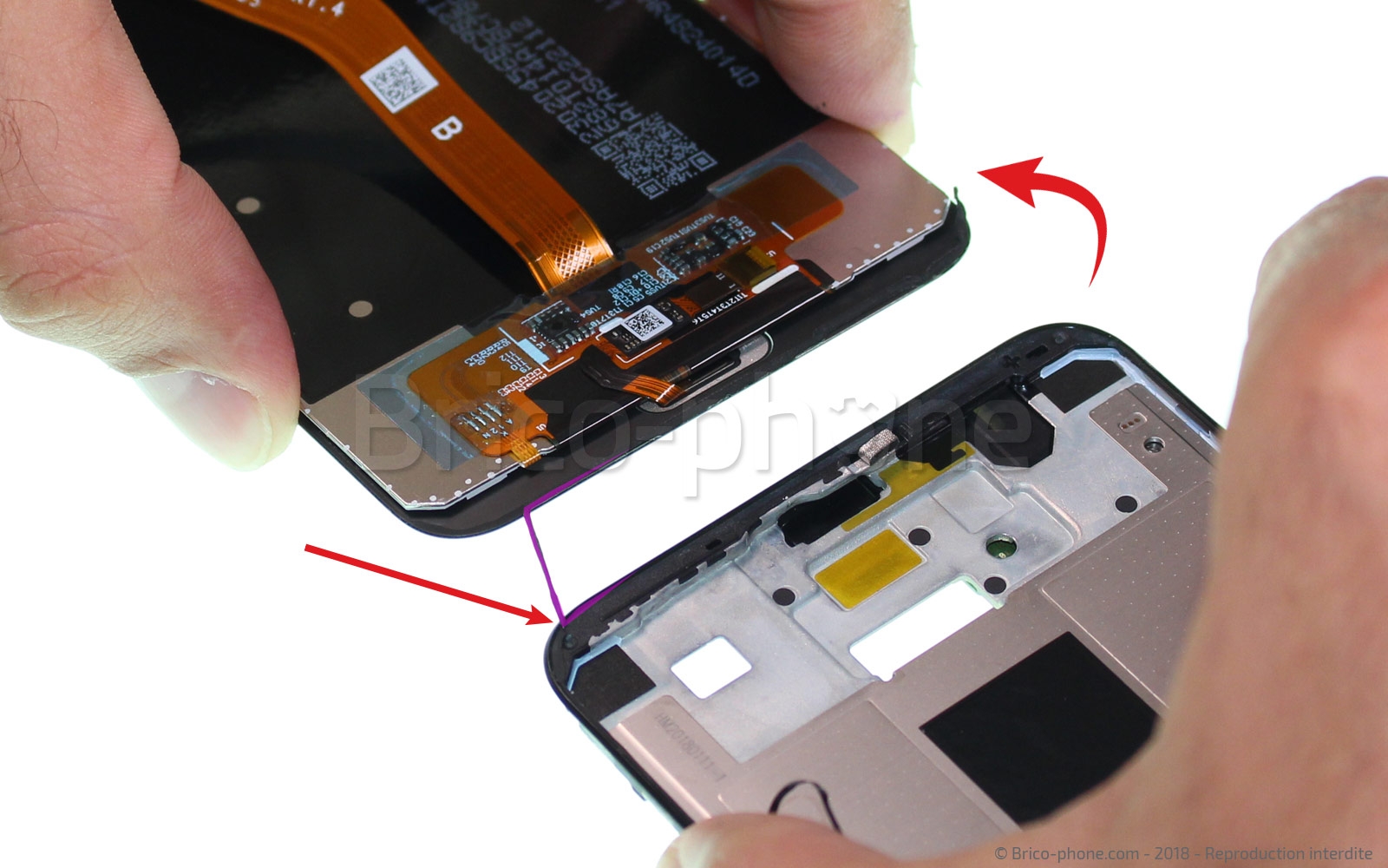 Démontage complet sur Honor View 10 photo 2