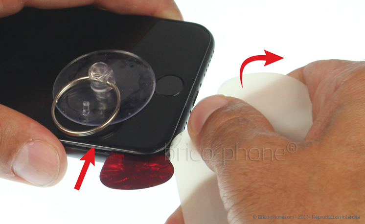 Changement d'écran (vitre+LCD) sans éléments prémontés sur iPhone 8 photo 2