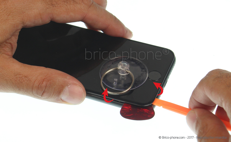 Changement d'écran (vitre+LCD) sans éléments prémontés sur iPhone 8 photo 1