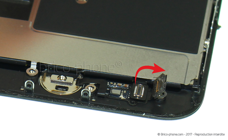 Changement d'écran (vitre+LCD) sans éléments prémontés sur iPhone 8 photo 2