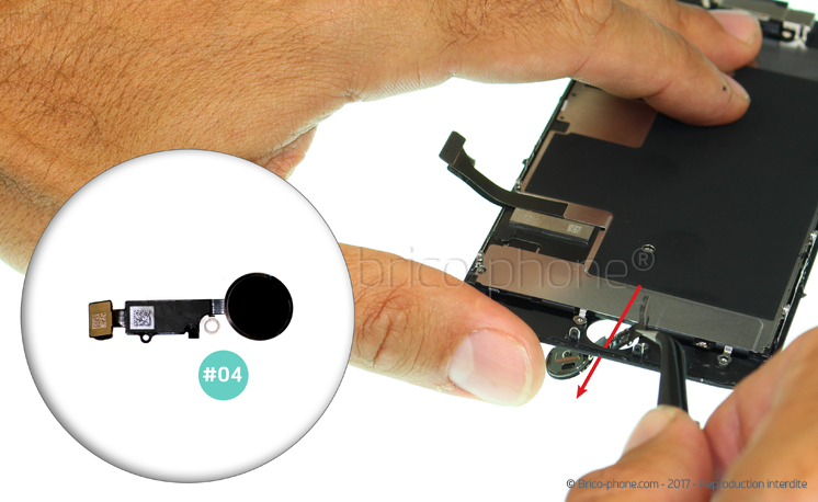 Changement d'écran (vitre+LCD) sans éléments prémontés sur iPhone 8 photo 1