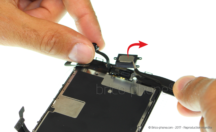 Changement d'écran (vitre+LCD) sans éléments prémontés sur iPhone 8 photo 2