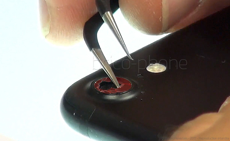 Changement de lentille de protection d'appareil photo sur iPhone 7 photo 2