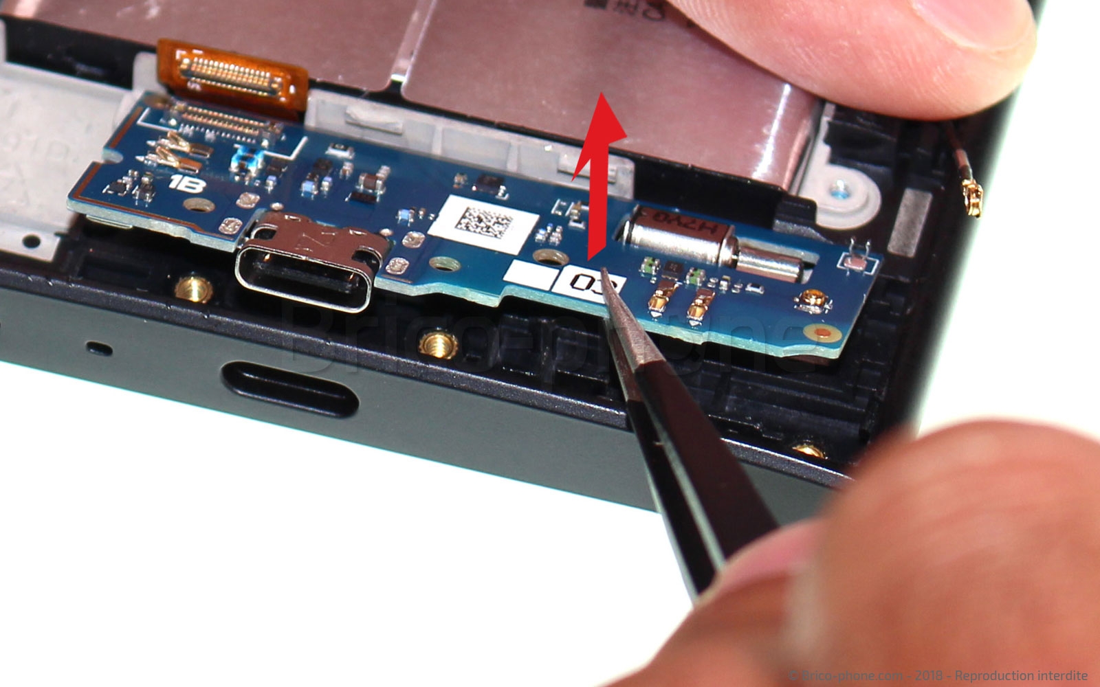 Changement du connecteur de charge sur Xperia L2 - L2 Dual photo 1