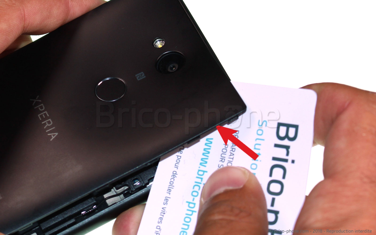 Changement d'écran (vitre+LCD) sur Xperia L2 - L2 Dual photo 3