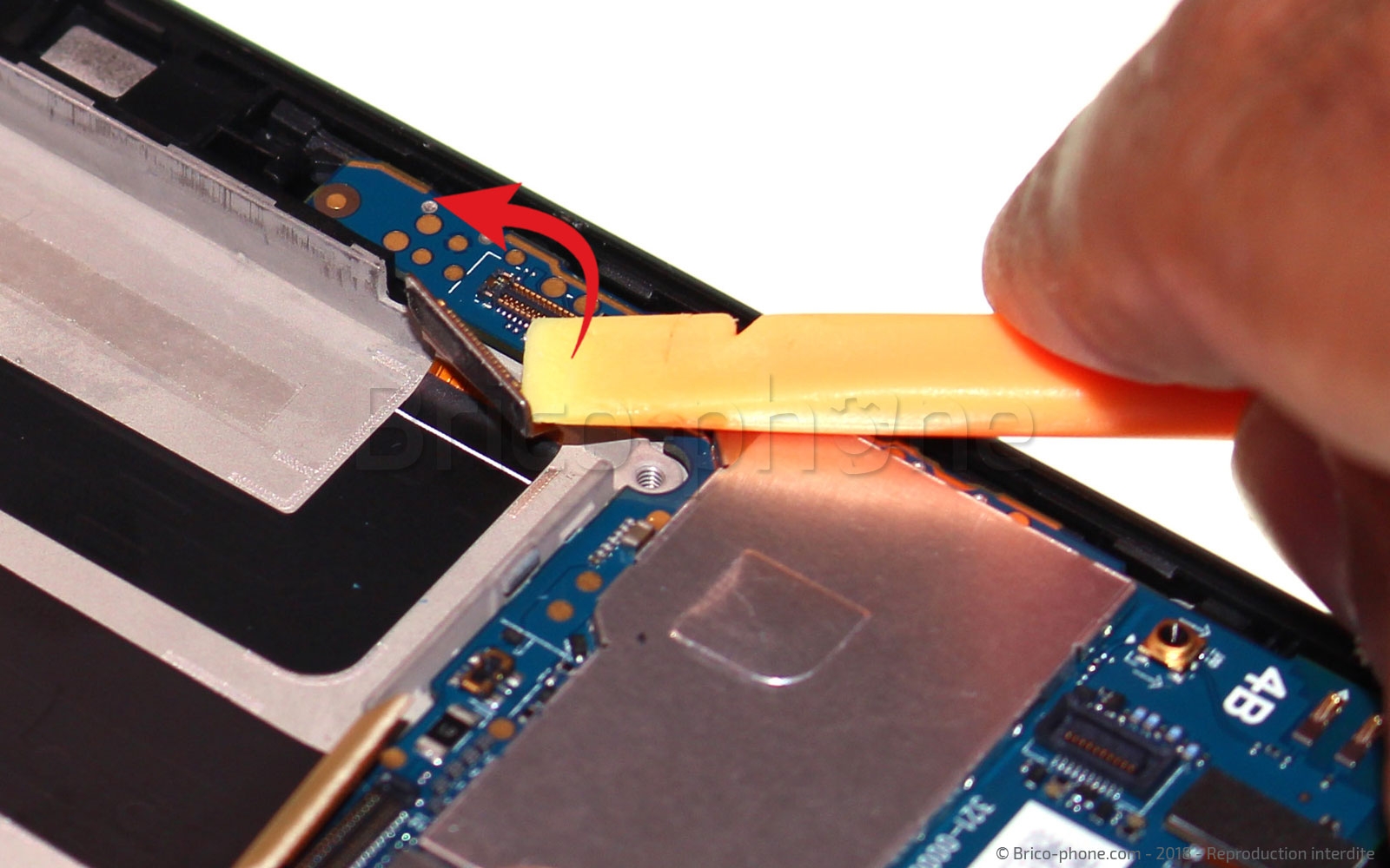 Changement d'écran (vitre+LCD) sur Xperia L2 - L2 Dual photo 4