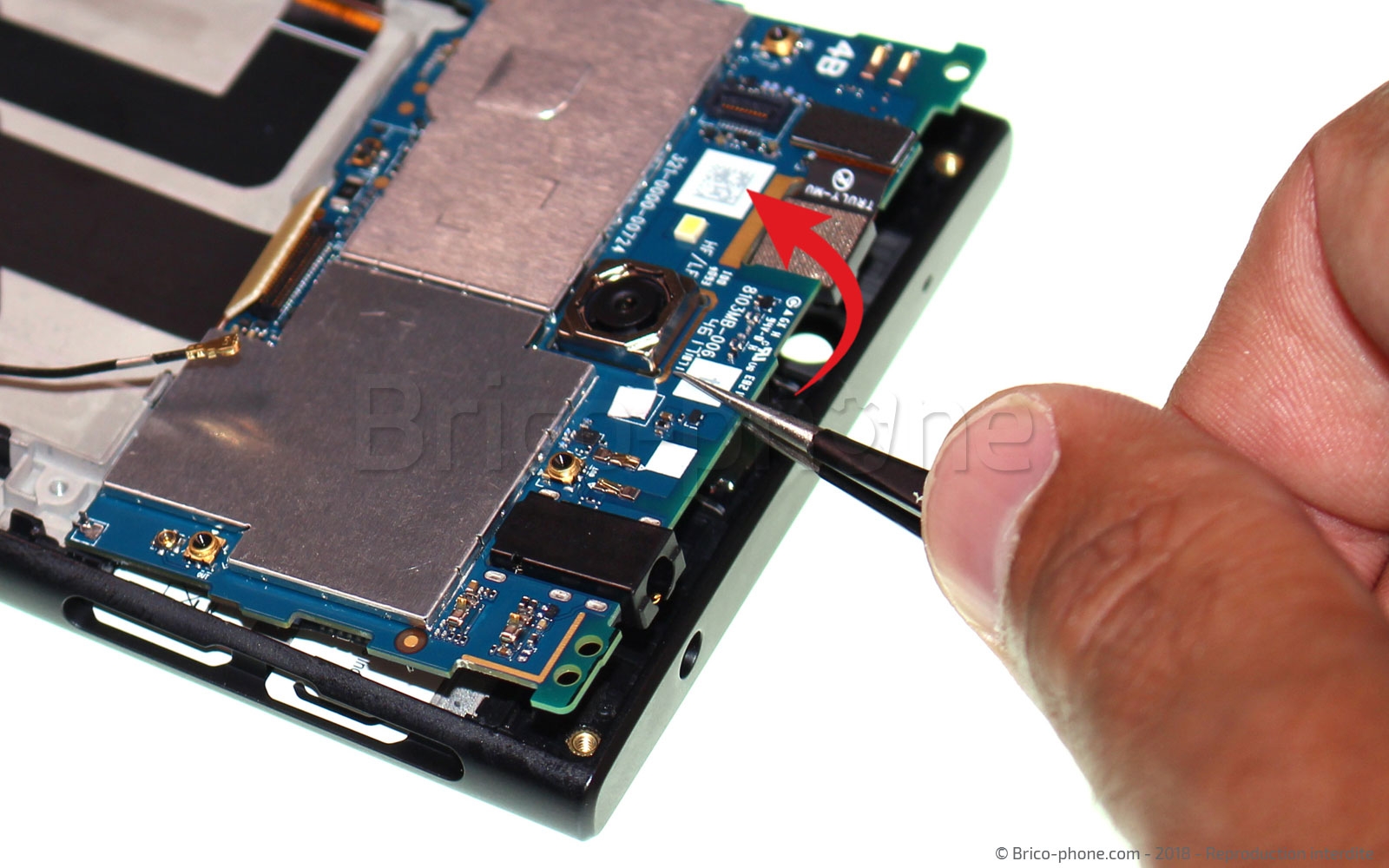 Changement d'écran (vitre+LCD) sur Xperia L2 - L2 Dual photo 2