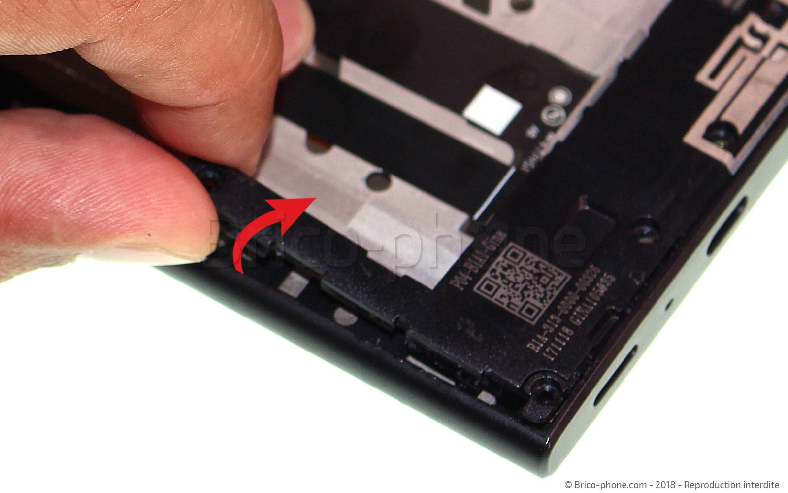 Changement d'écran (vitre+LCD) sur Xperia L2 - L2 Dual photo 2