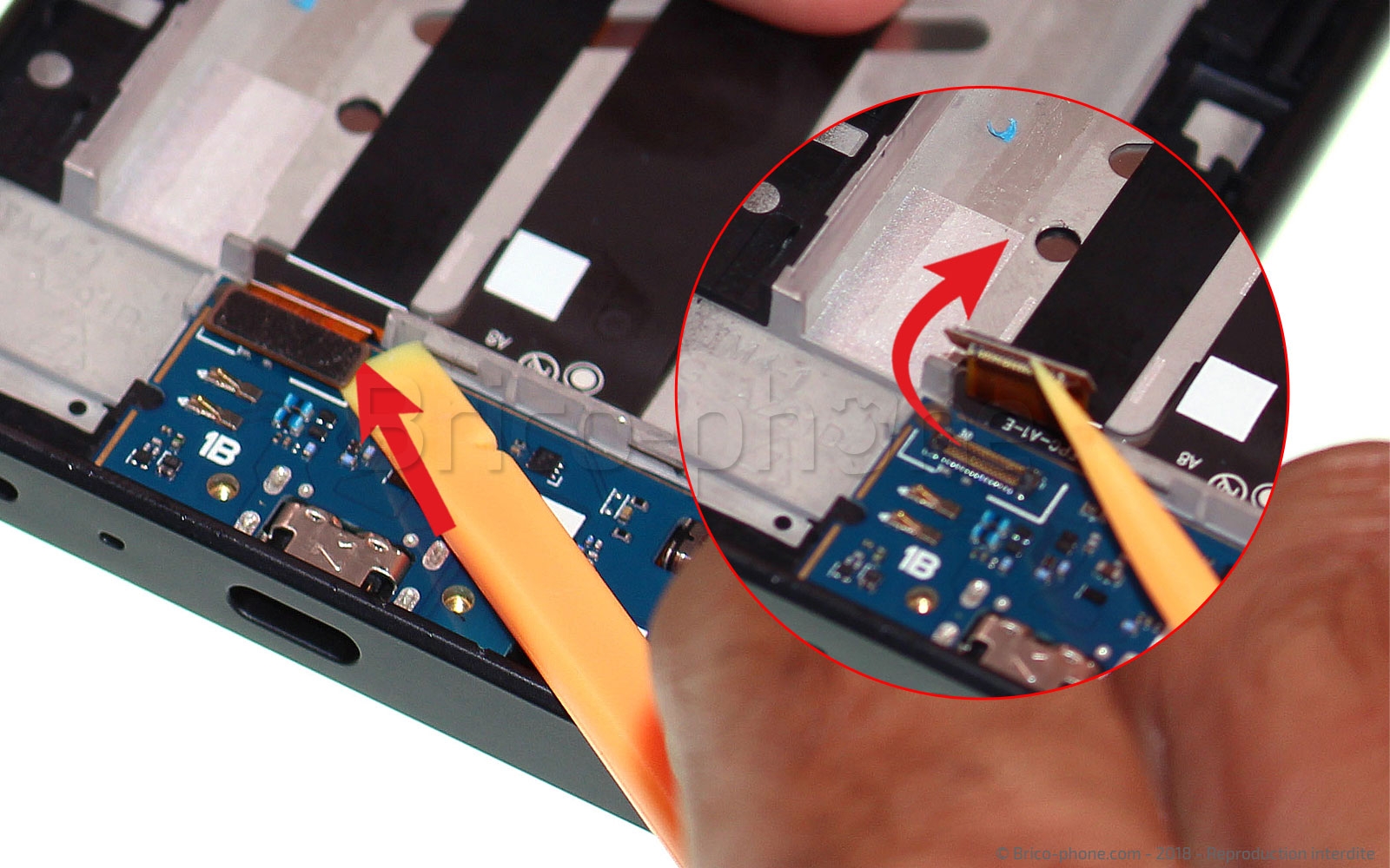 Changement d'écran (vitre+LCD) sur Xperia L2 - L2 Dual photo 1