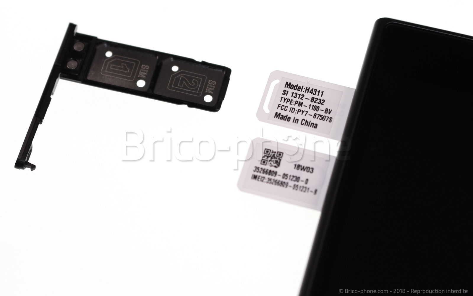 Changement de nappe interconnexion sur Xperia L2 - L2 Dual photo 1