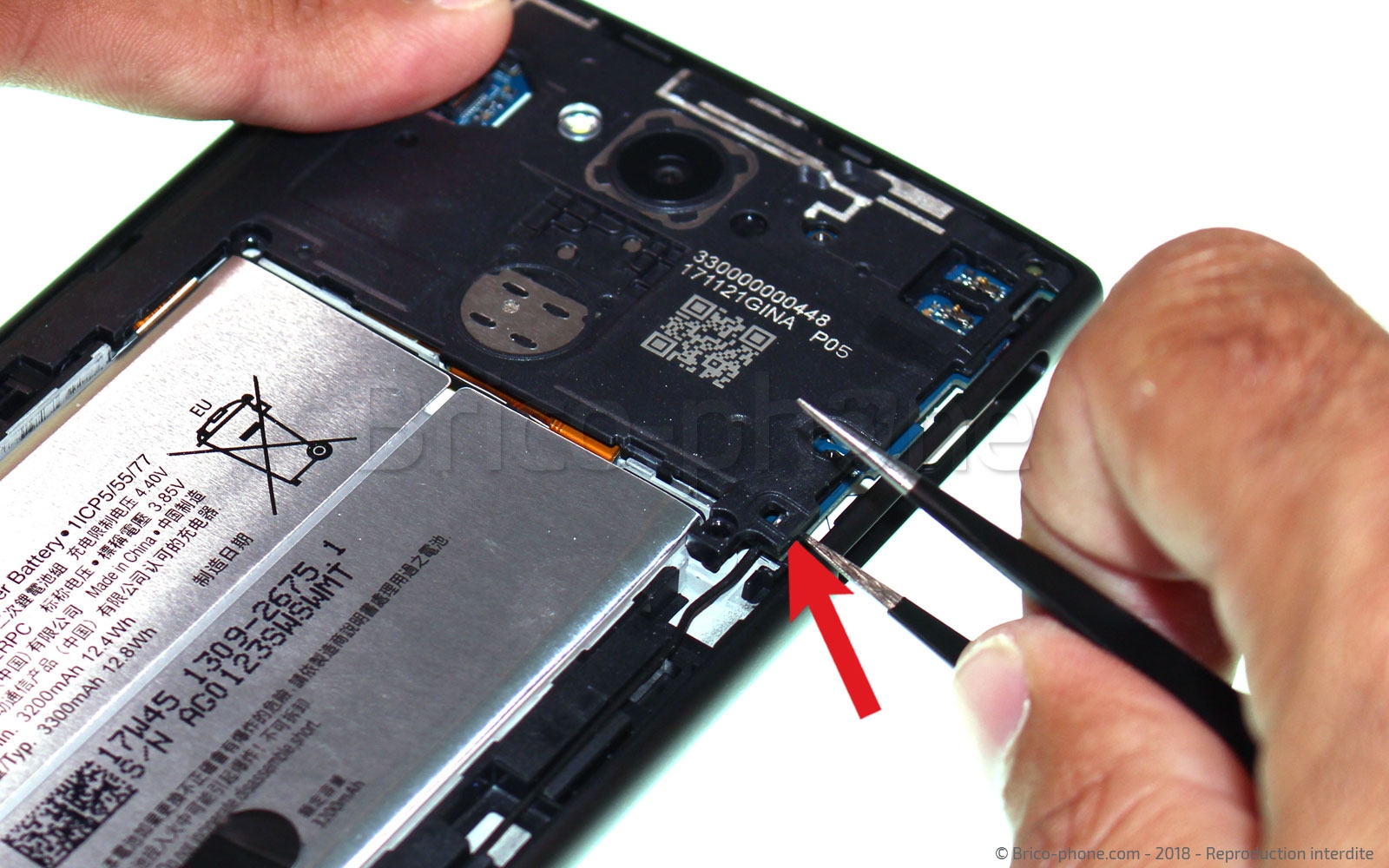 Changement de nappe interconnexion sur Xperia L2 - L2 Dual photo 1