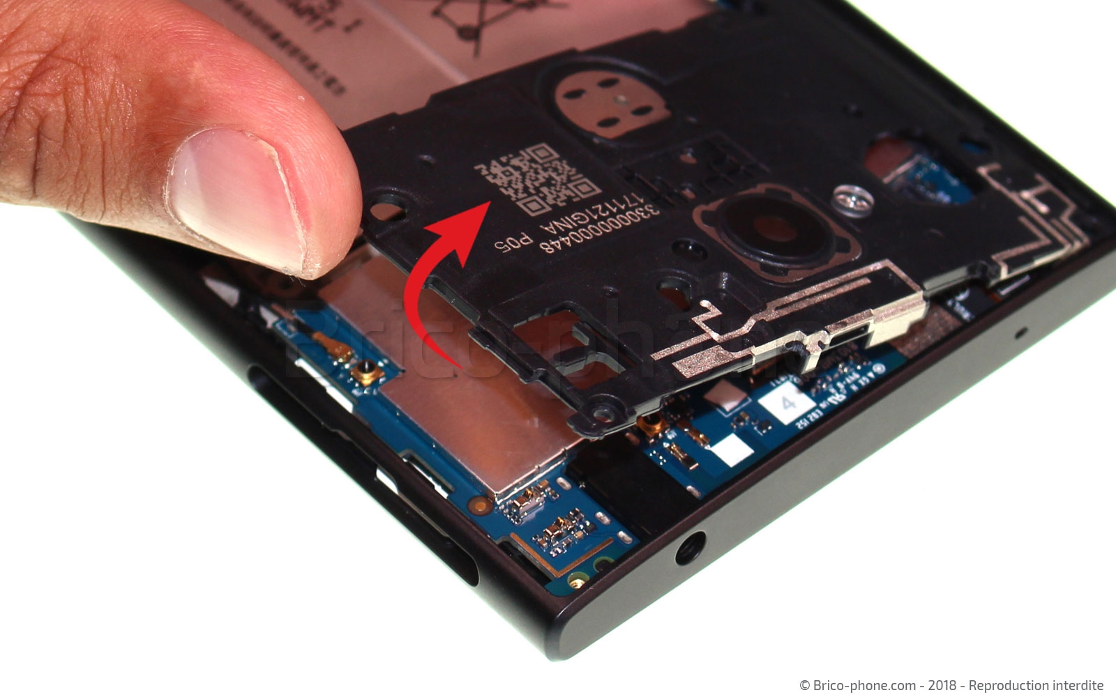 Changement de nappe interconnexion sur Xperia L2 - L2 Dual photo 2