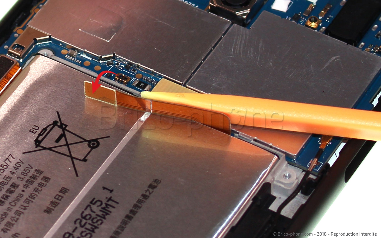 Changement de nappe interconnexion sur Xperia L2 - L2 Dual photo 2