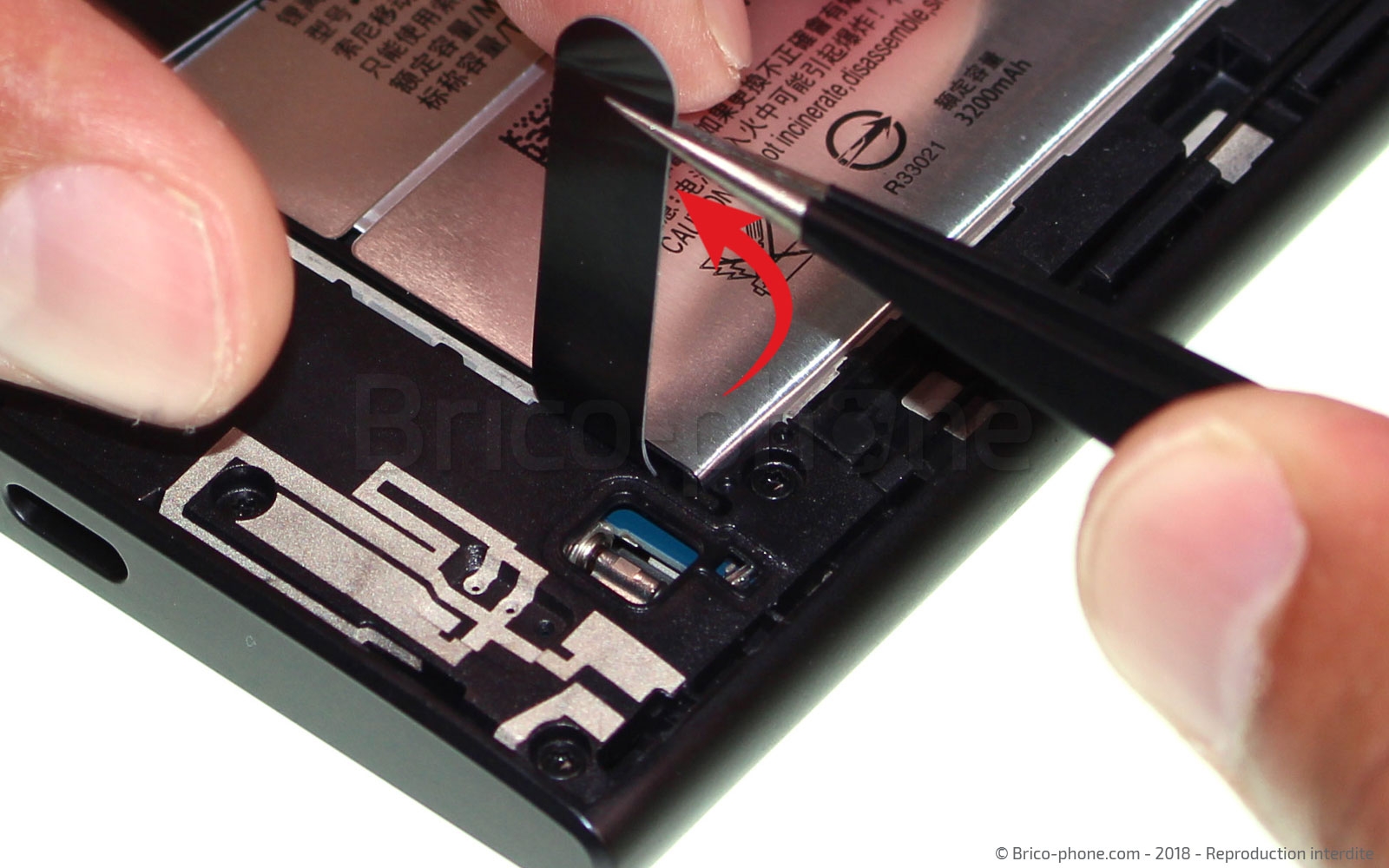 Changement de nappe interconnexion sur Xperia L2 - L2 Dual photo 1