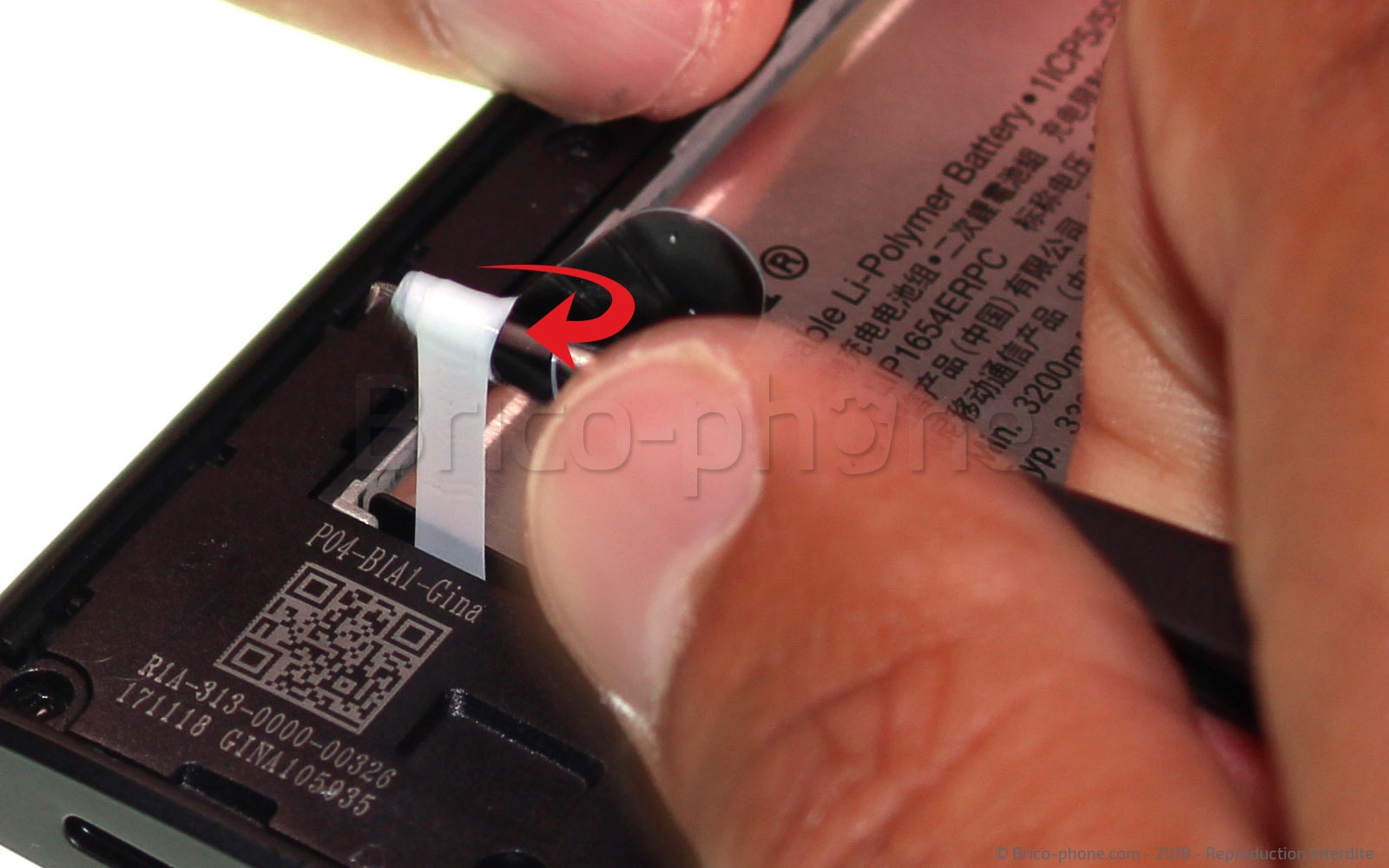 Changement de nappe interconnexion sur Xperia L2 - L2 Dual photo 4