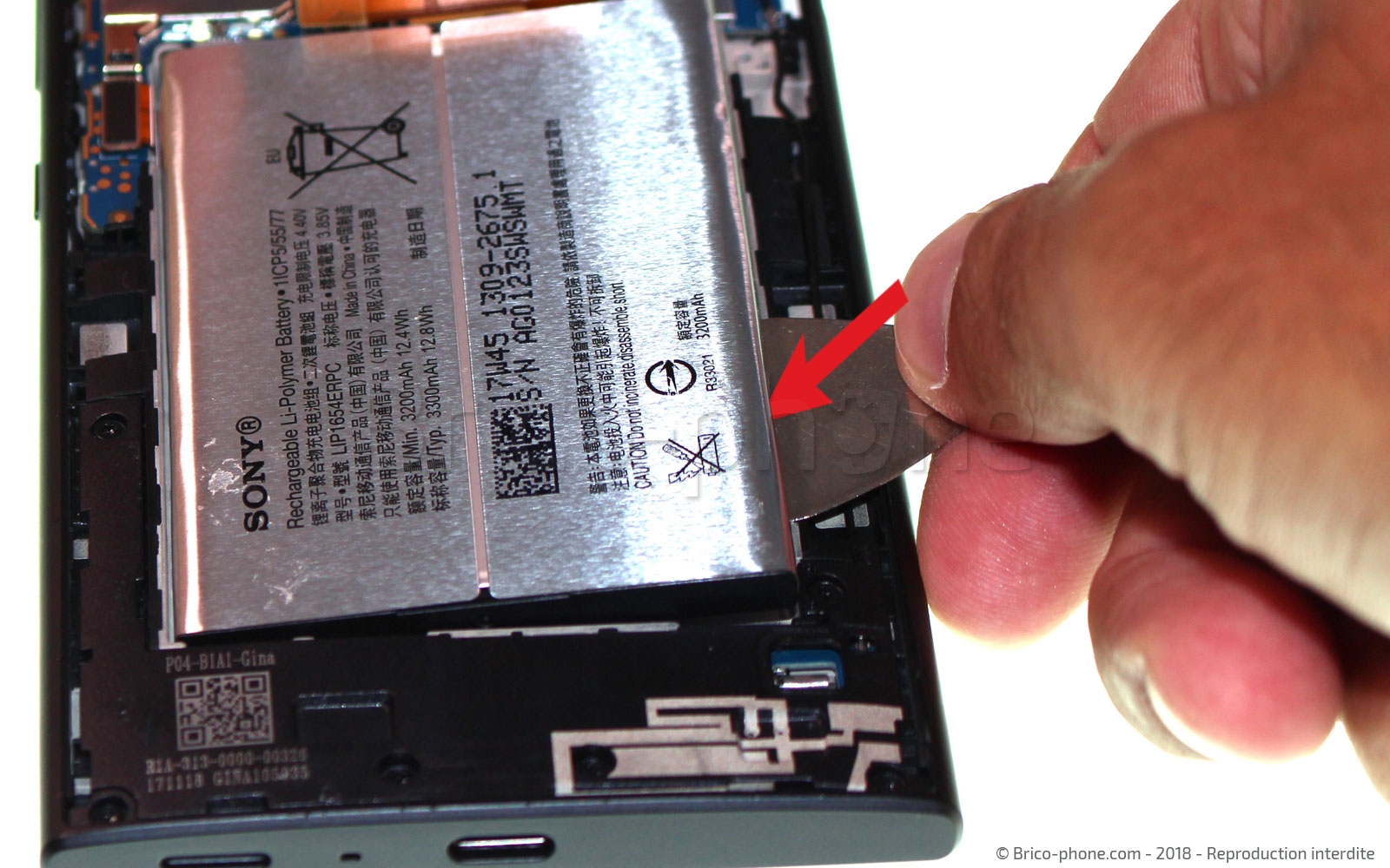 Changement de nappe interconnexion sur Xperia L2 - L2 Dual photo 1