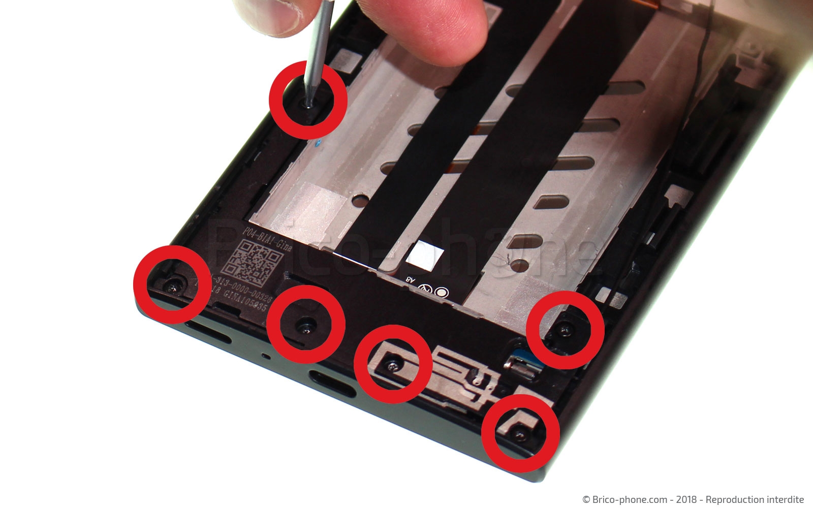 Changement de nappe interconnexion sur Xperia L2 - L2 Dual photo 1