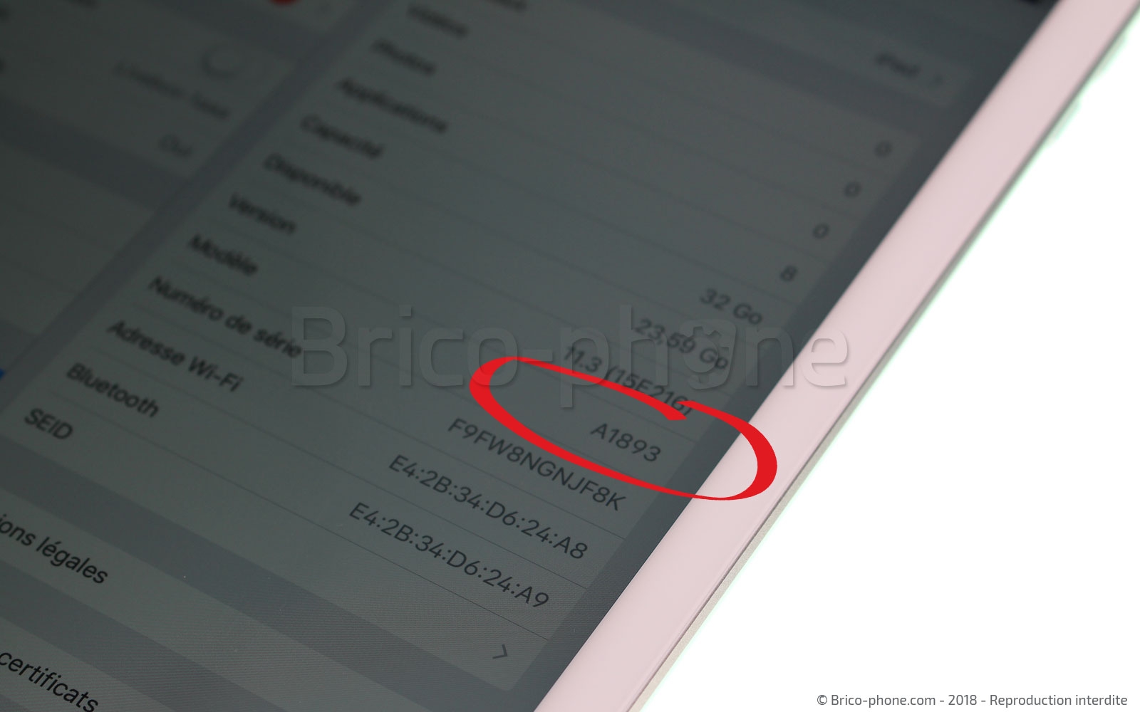 Changement de batterie sur iPad 6 2018 photo 2