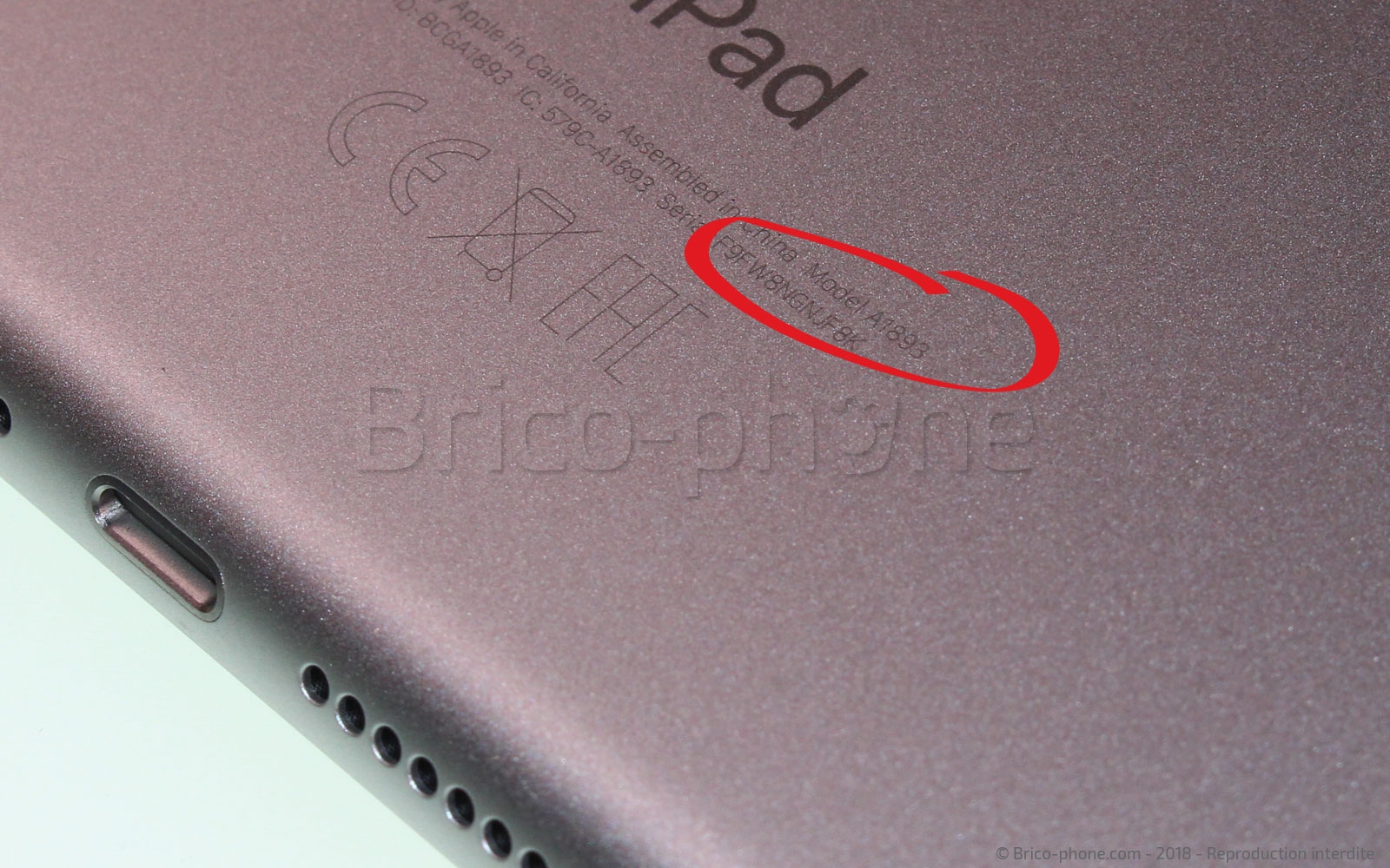 Changement de batterie sur iPad 6 2018 photo 1