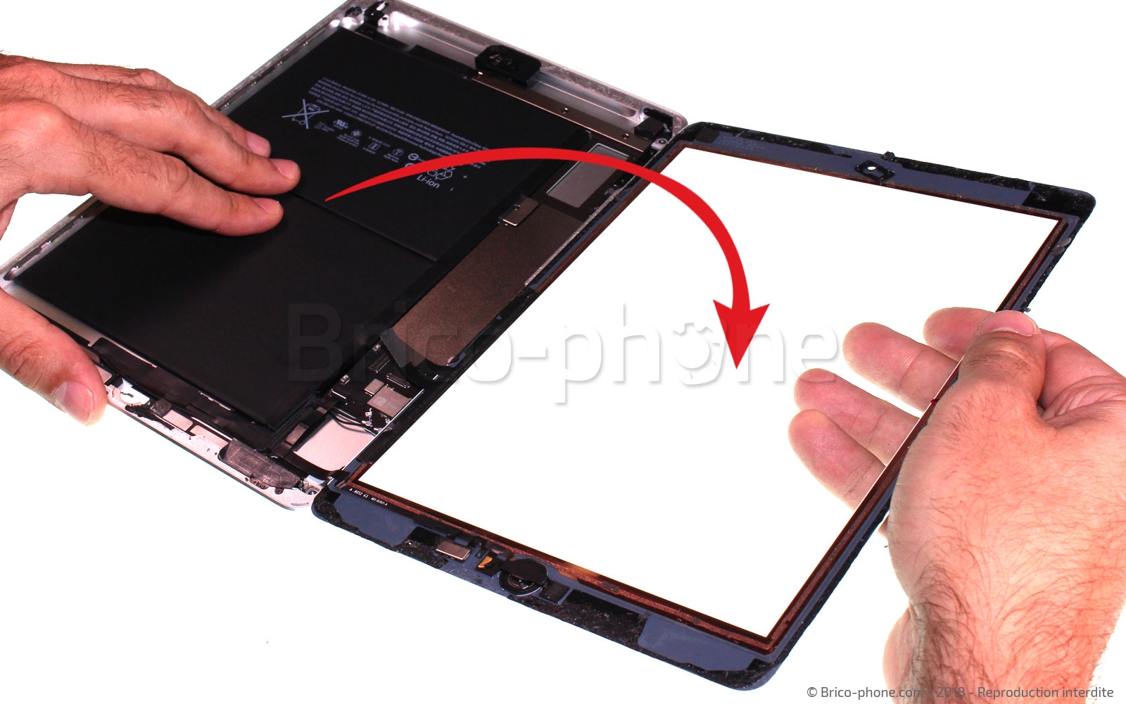 Changement de batterie sur iPad 6 2018 photo 4