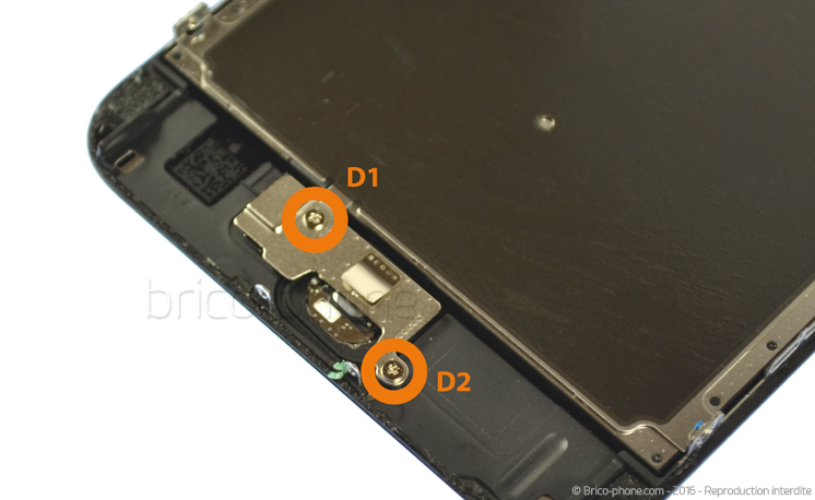 Changement d'écran (vitre+LCD) sans éléments prémontés sur iPhone 6S Plus photo 1
