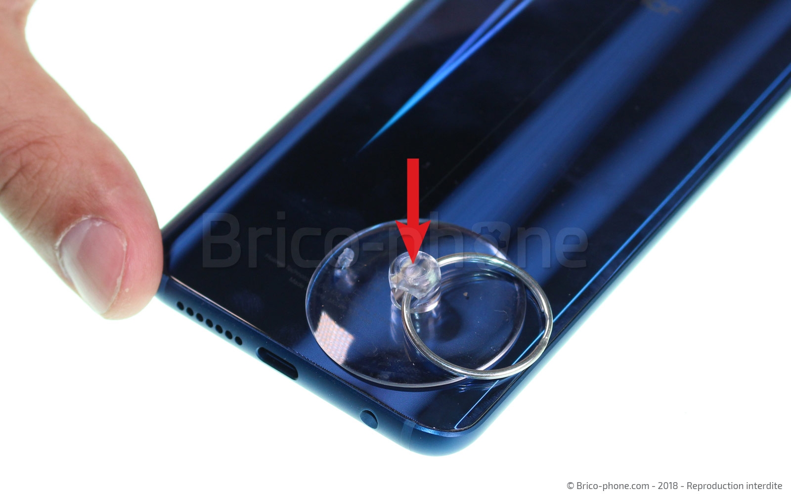 Changement d'écran (vitre+LCD) sur Honor 9 photo 1