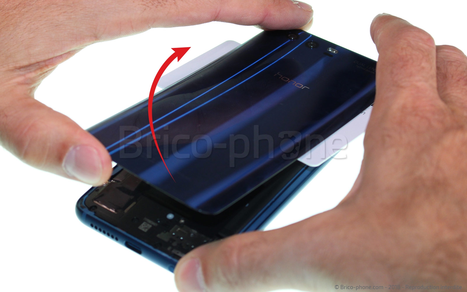 Changement d'écran (vitre+LCD) sur Honor 9 photo 3