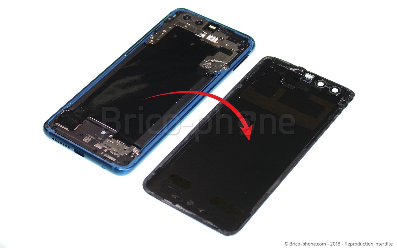 Changement d'écran (vitre+LCD) sur Honor 9 photo 4