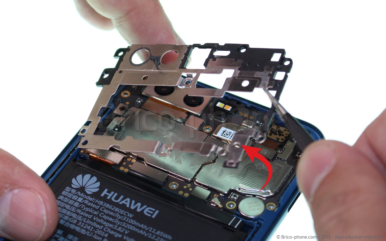 Changement d'écran (vitre+LCD) sur Honor 9 photo 2