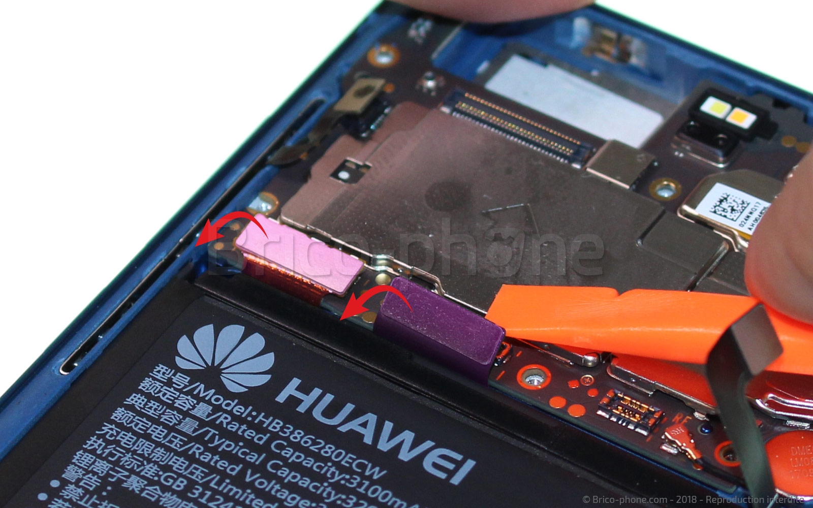 Changement d'écran (vitre+LCD) sur Honor 9 photo 1