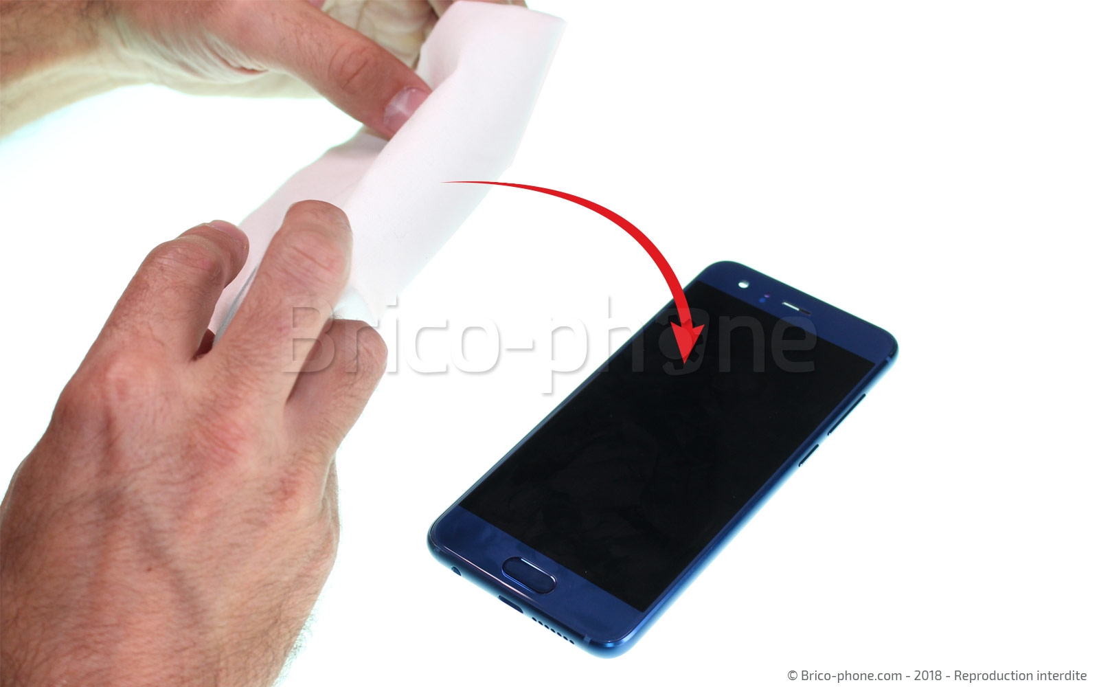 Changement d'écran (vitre+LCD) sur Honor 9 photo 2