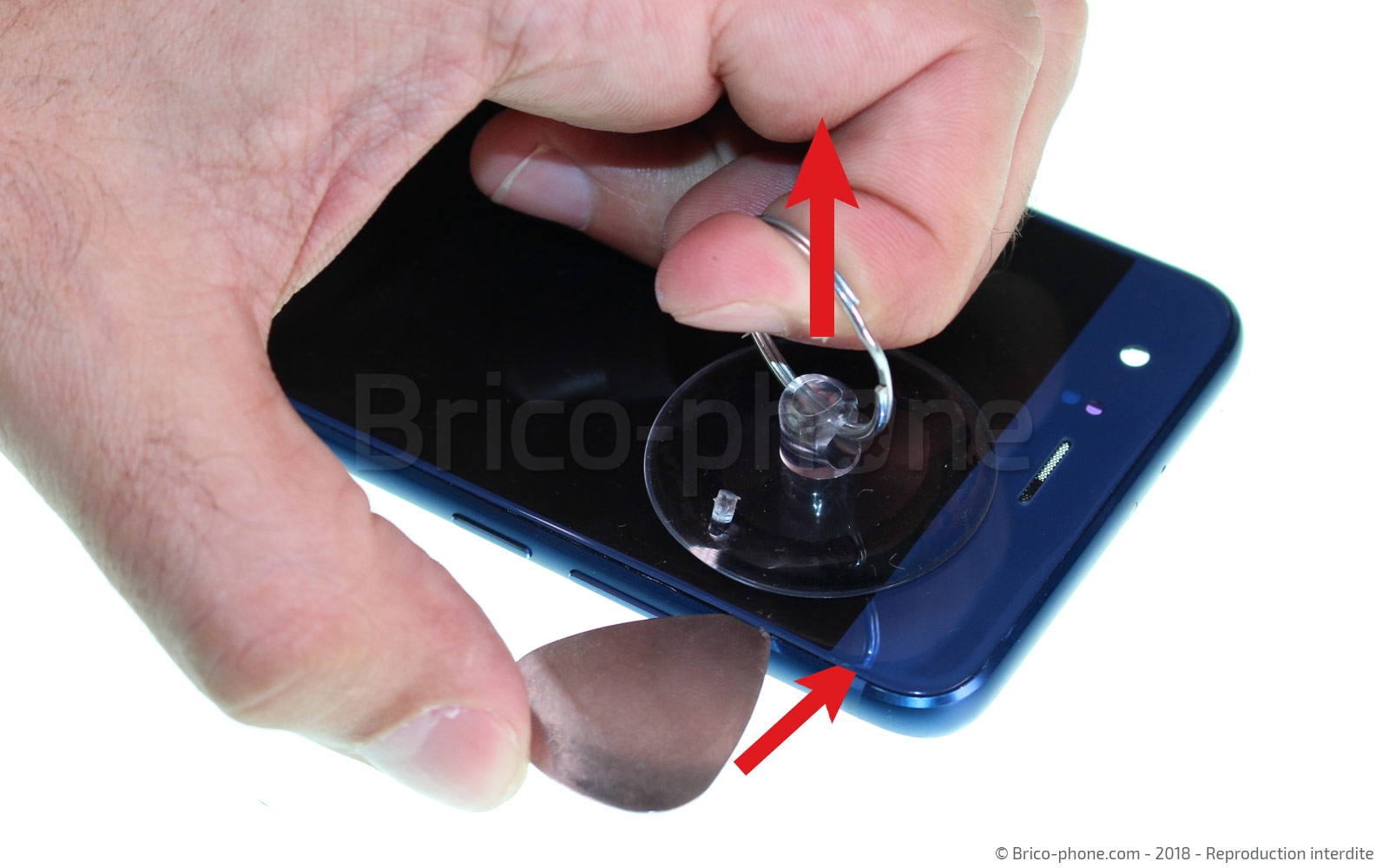 Changement d'écran (vitre+LCD) sur Honor 9 photo 1