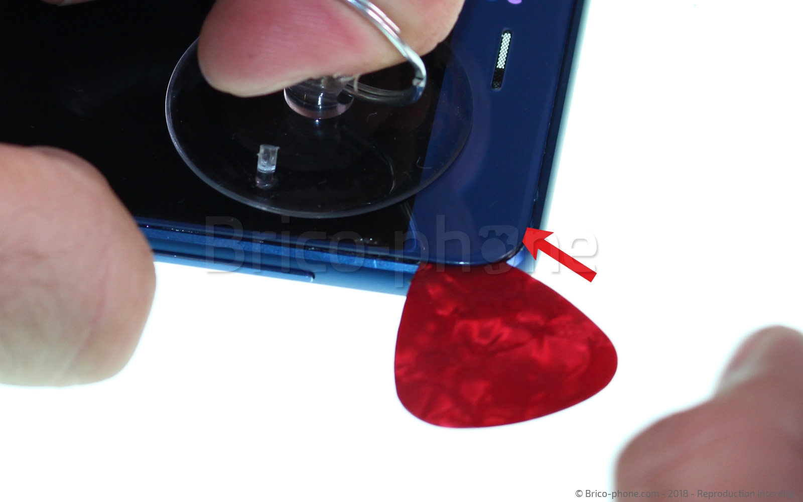 Changement d'écran (vitre+LCD) sur Honor 9 photo 2