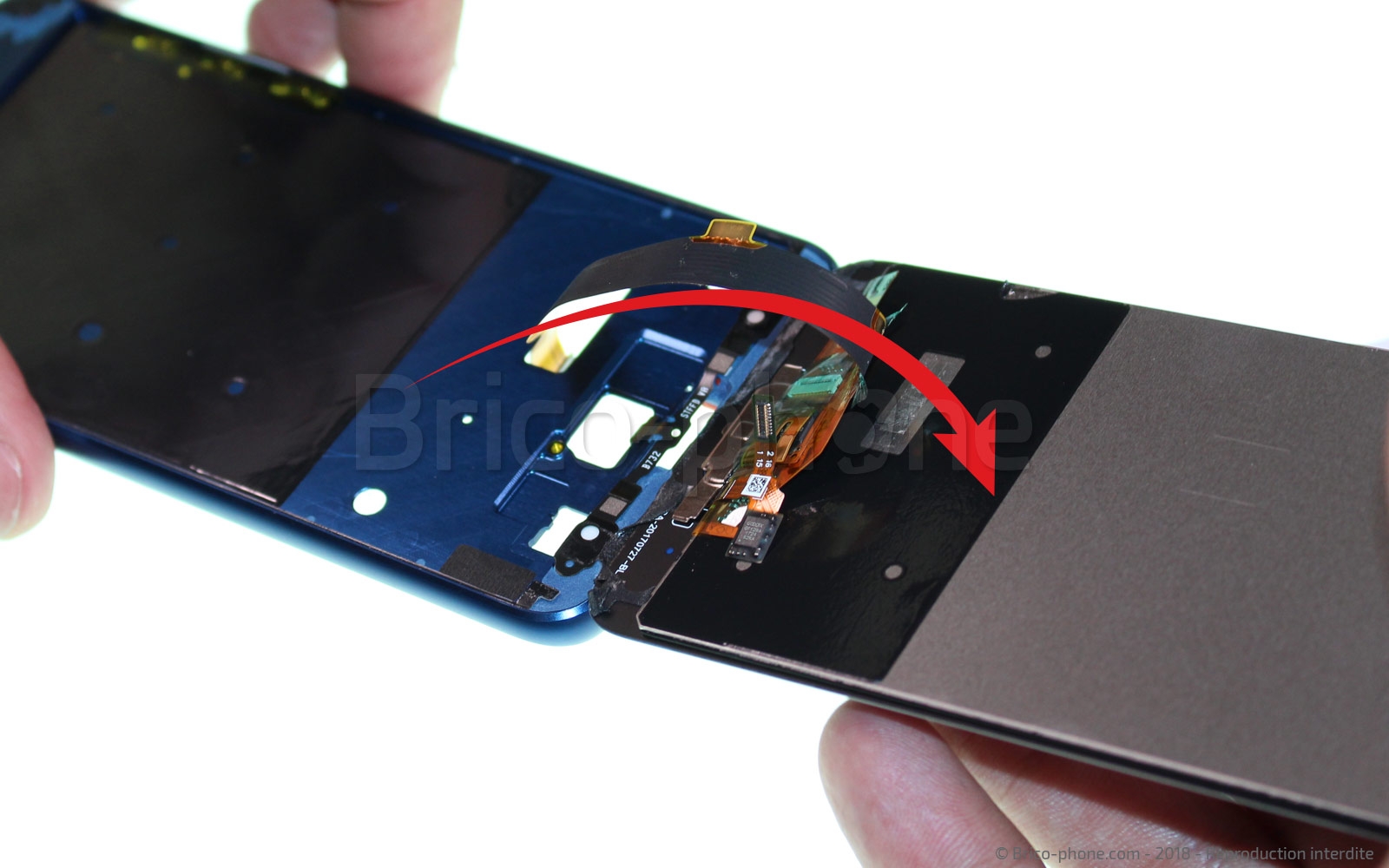 Changement d'écran (vitre+LCD) sur Honor 9 photo 3