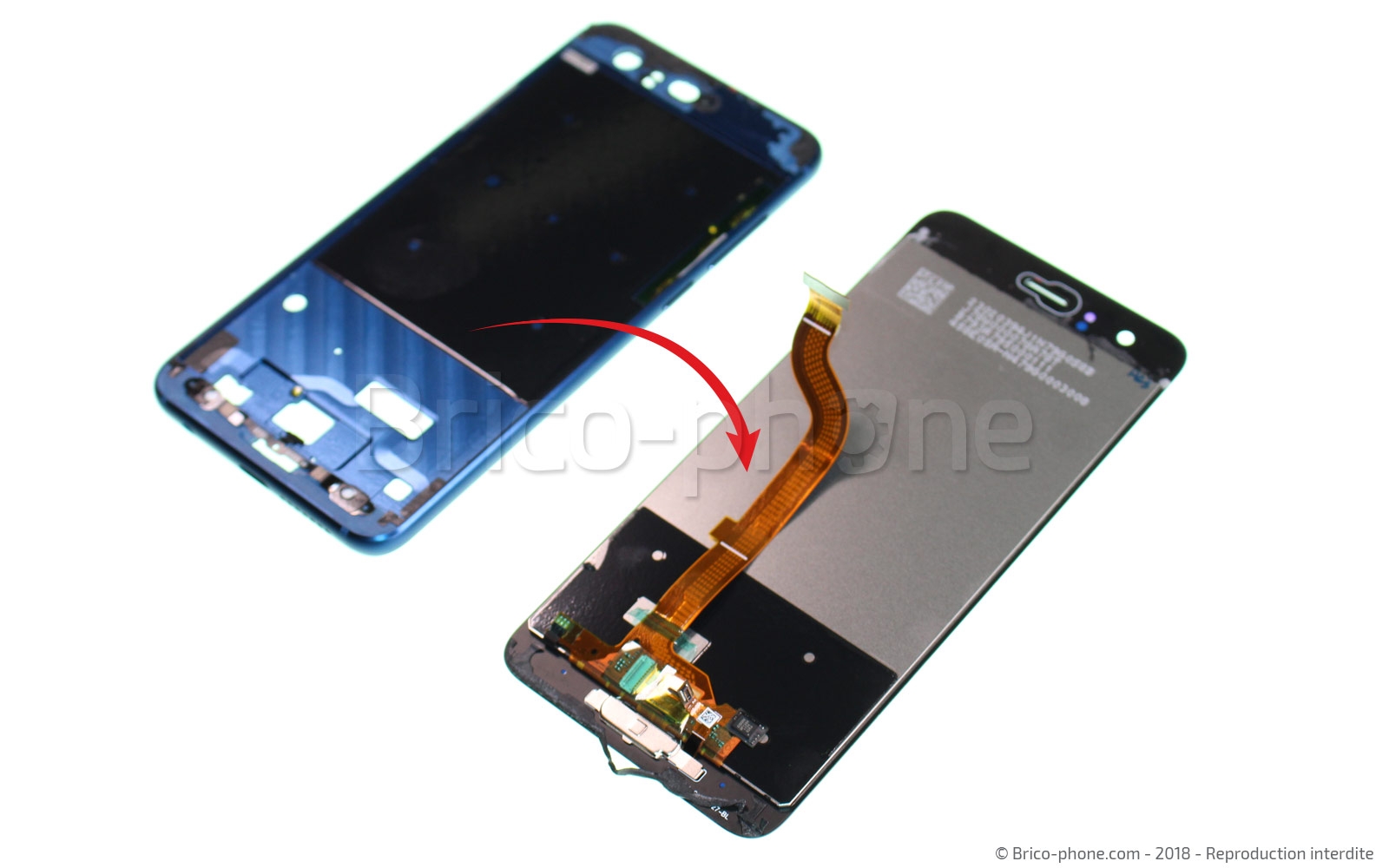 Changement d'écran (vitre+LCD) sur Honor 9 photo 4