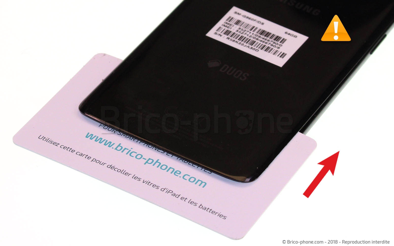 Changement du haut-parleur externe sur Galaxy S9 photo 3