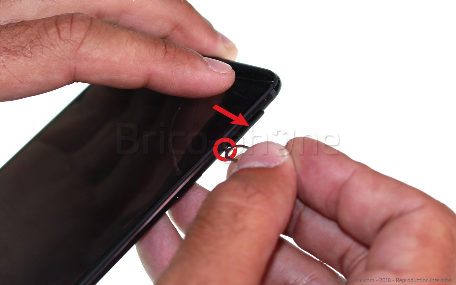 Changement d'écran (vitre+LCD) sur OnePlus 5T photo 1