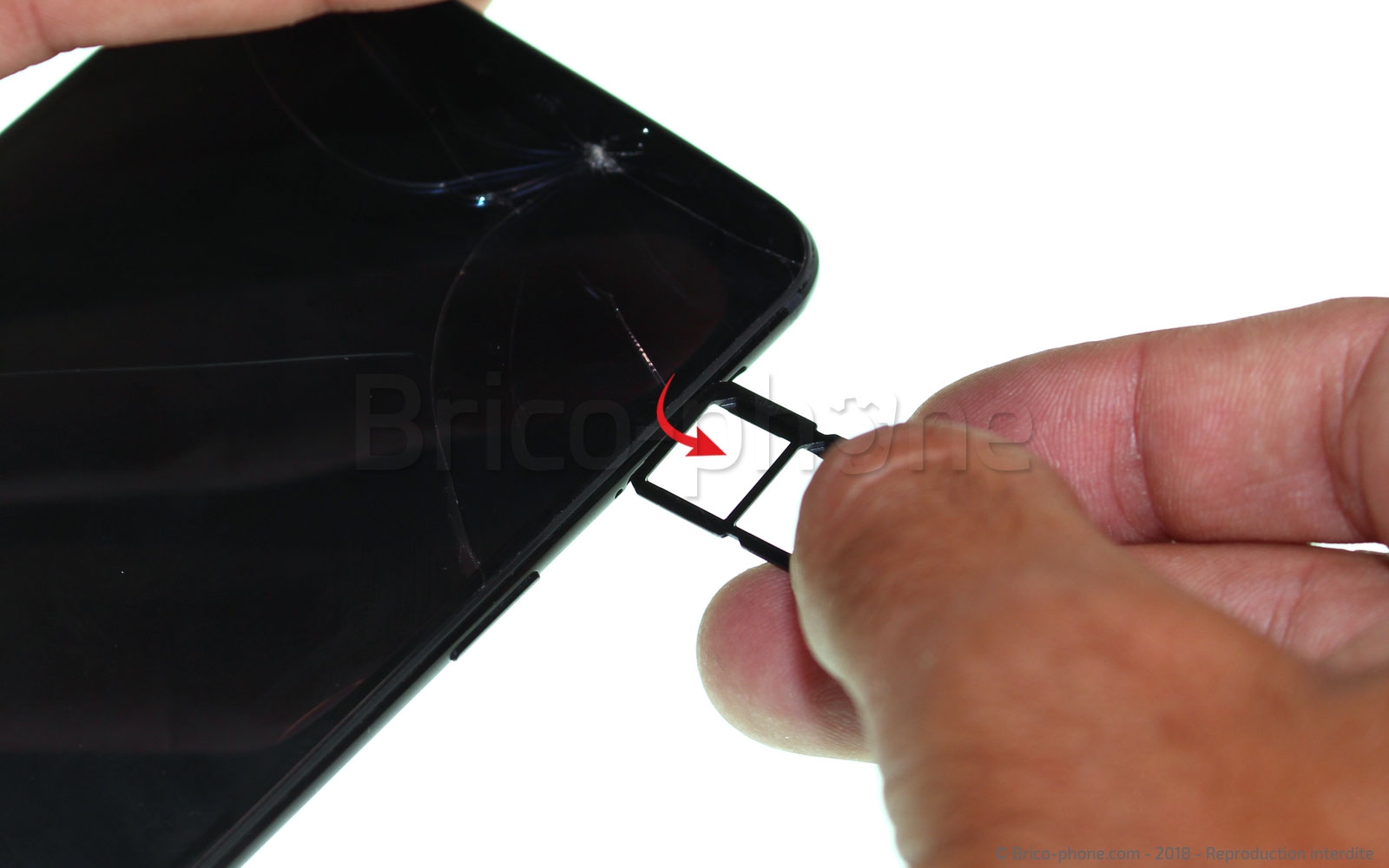 Changement d'écran (vitre+LCD) sur OnePlus 5T photo 2