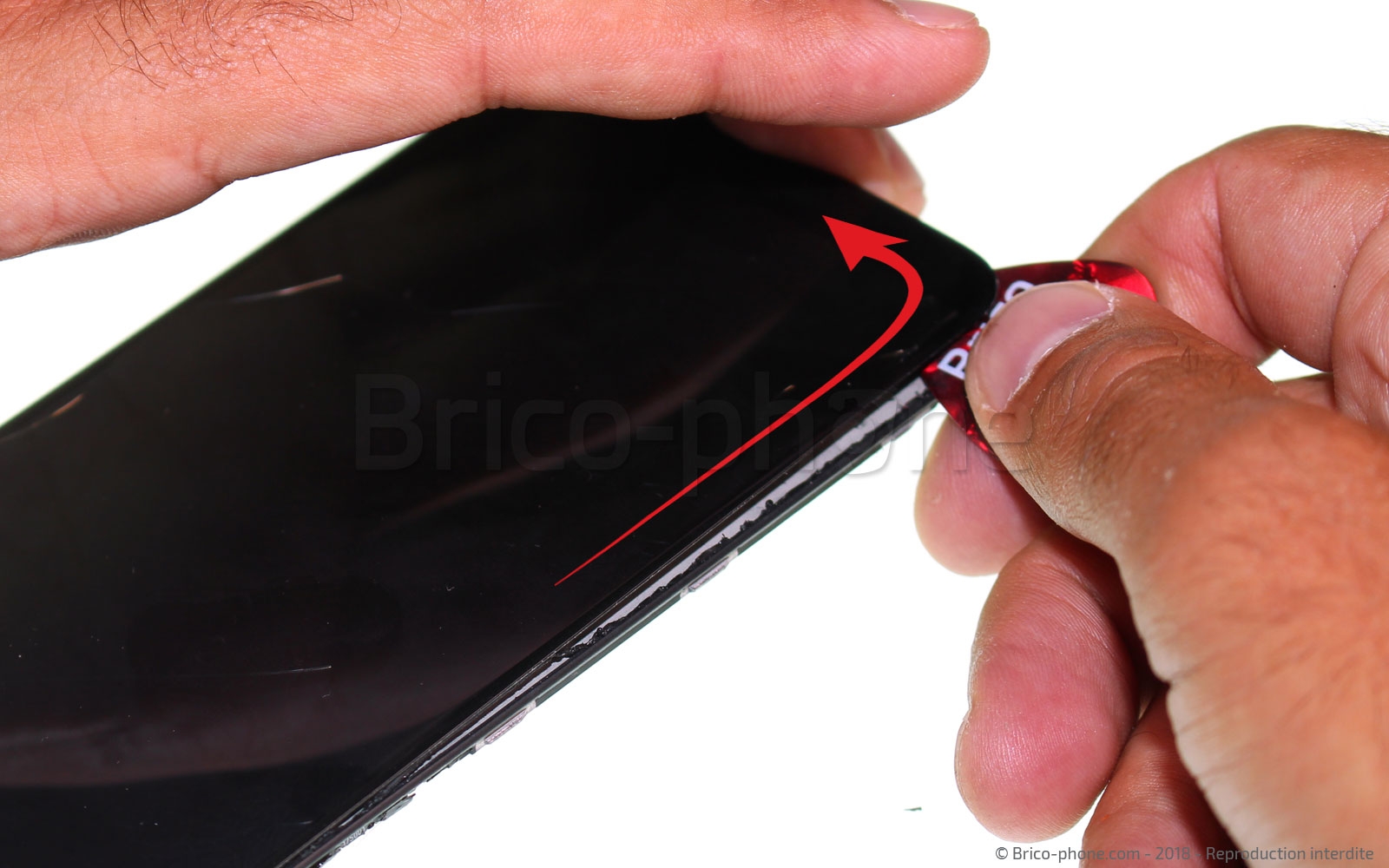 Changement d'écran (vitre+LCD) sur OnePlus 5T photo 4