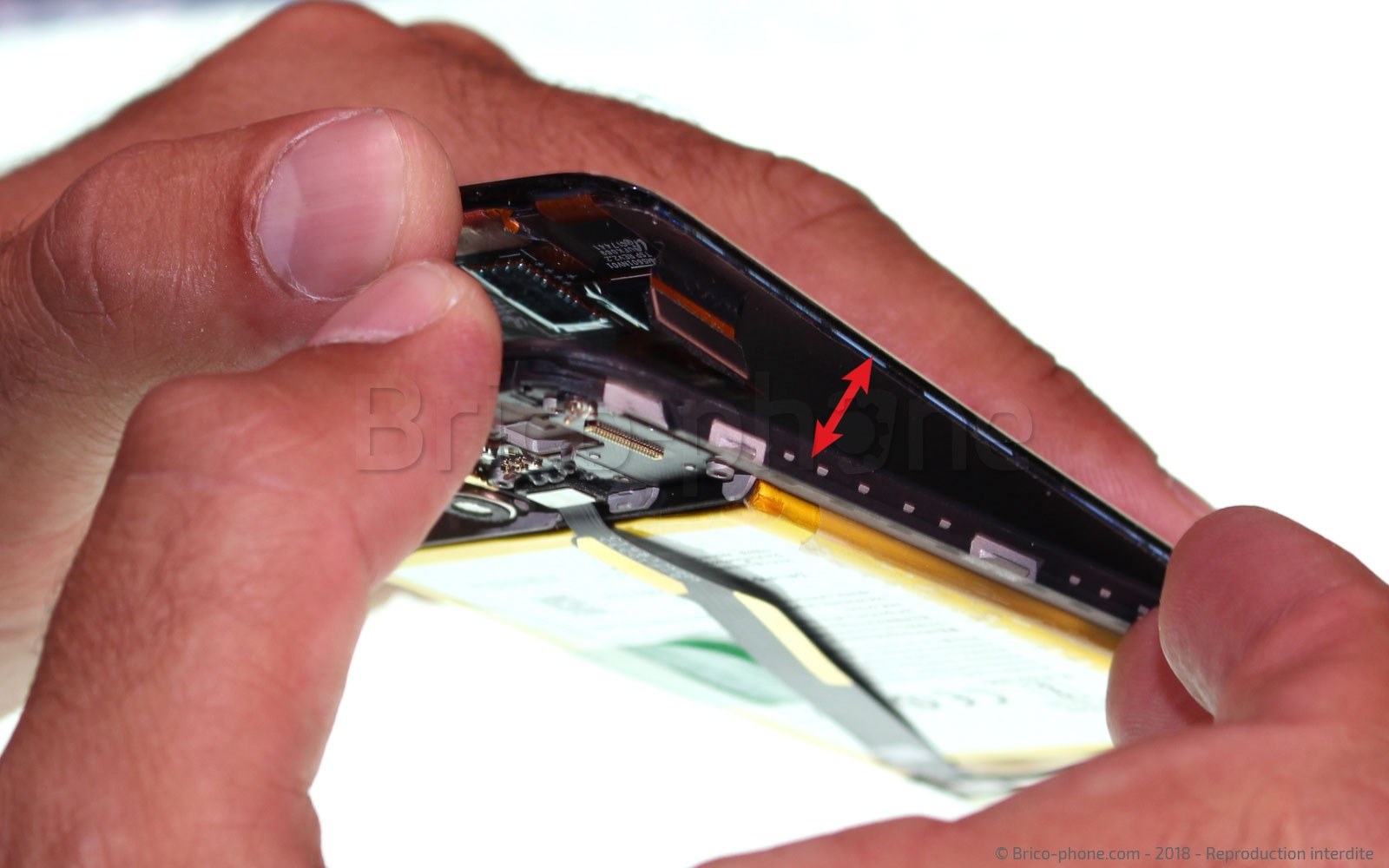 Changement d'écran (vitre+LCD) sur OnePlus 5T photo 1