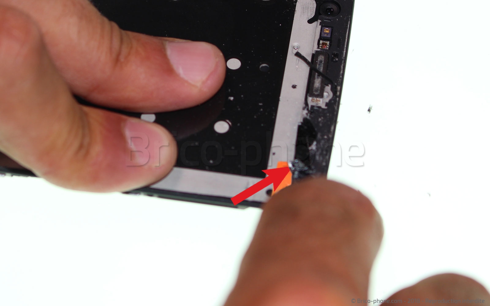 Changement d'écran (vitre+LCD) sur OnePlus 5T photo 3