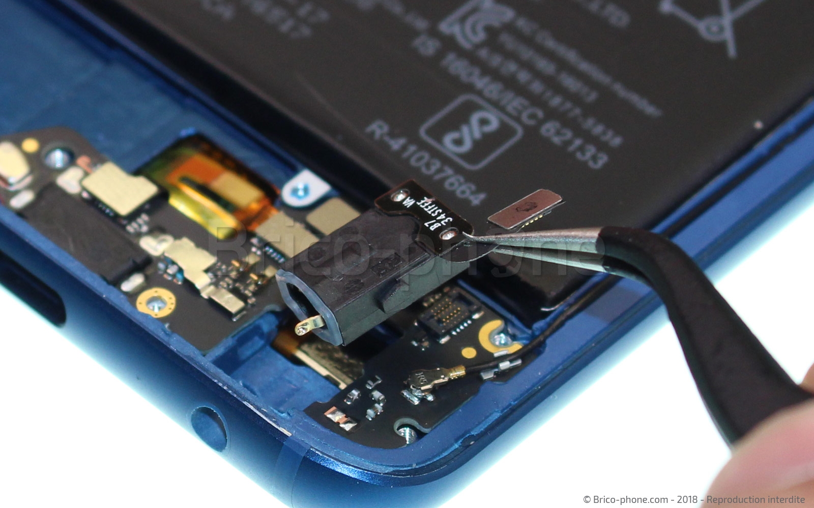 Changement du connecteur de charge sur Honor 9 photo 1