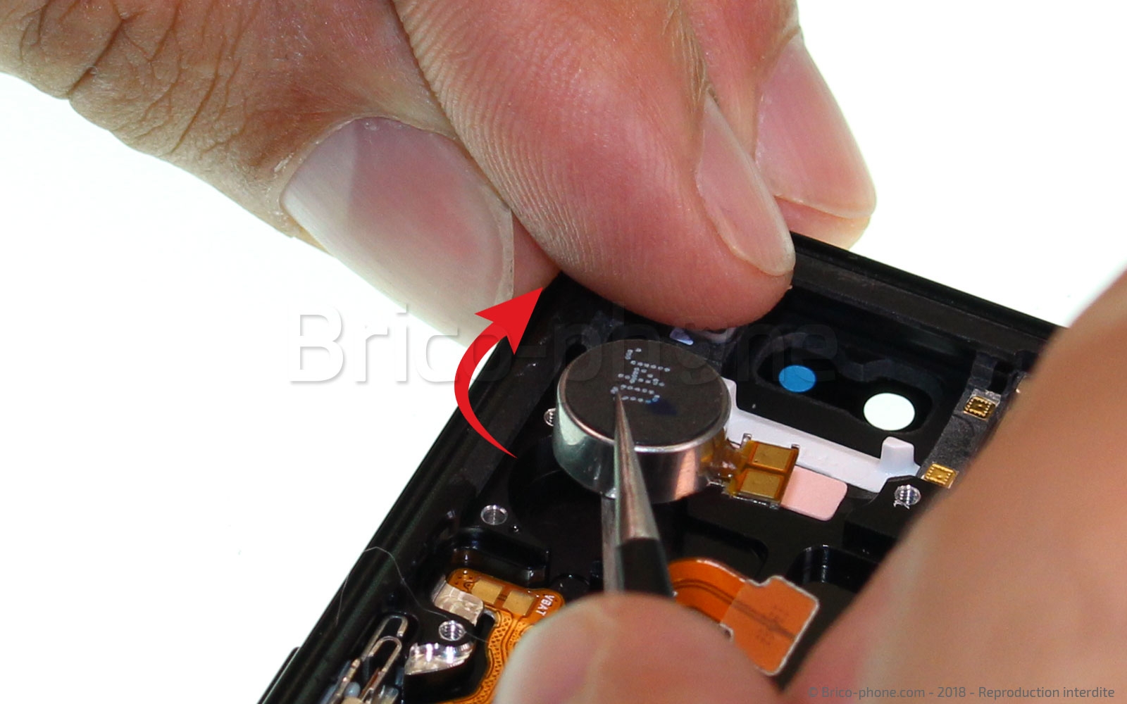 Changement d'écran (vitre+AMOLED) sur Galaxy S9 photo 2